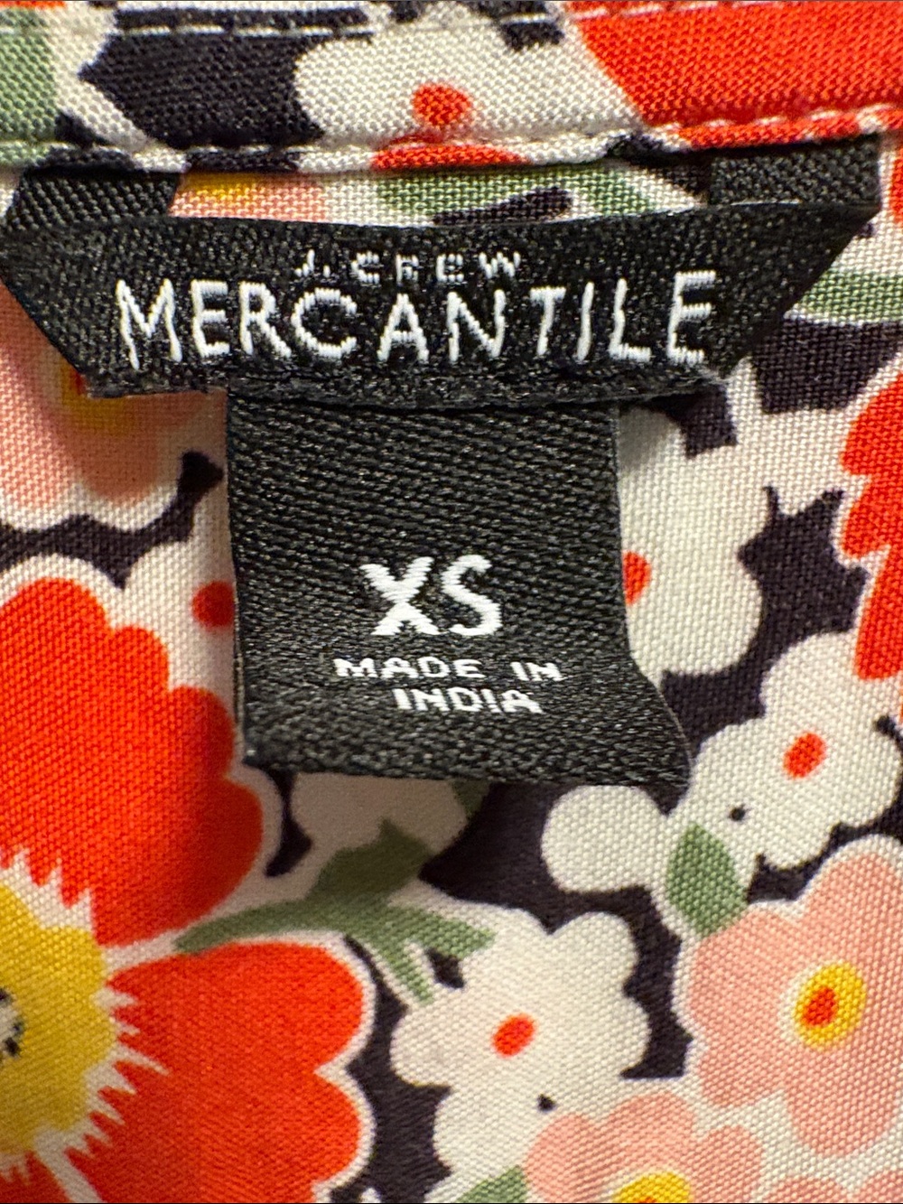 J. Crew Mercantile Floral Wrap Midi Dress - XSmall - Picture 4 of 7